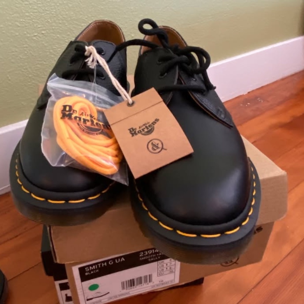 Dr. Marten's 1461 ATMOS LEATHER OXFORD SHOES JAPAN EXCLUSIVE COLLAB with UNITED - Picture 5 of 9